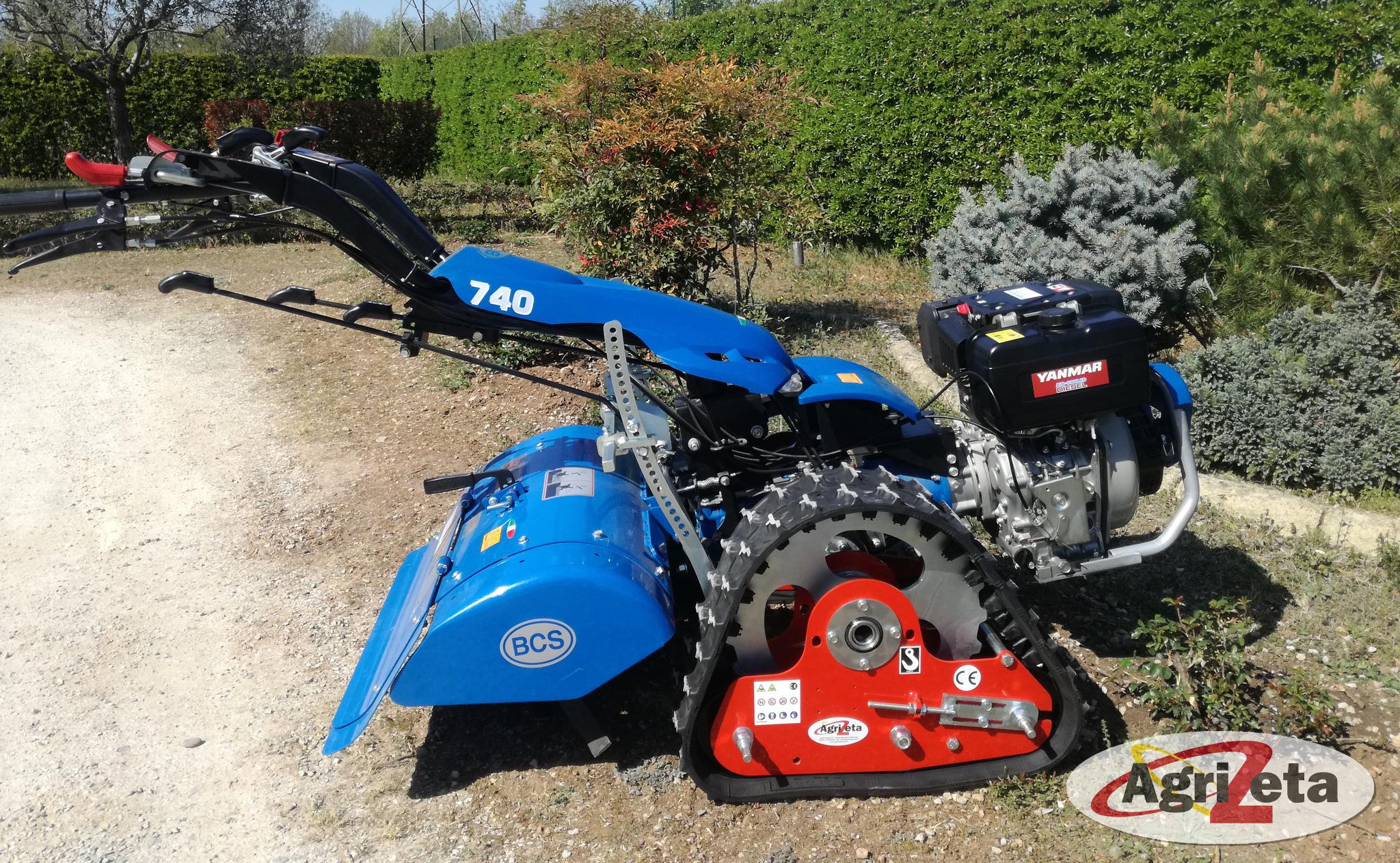 Z24P32 su BCS 740 con fresa terra